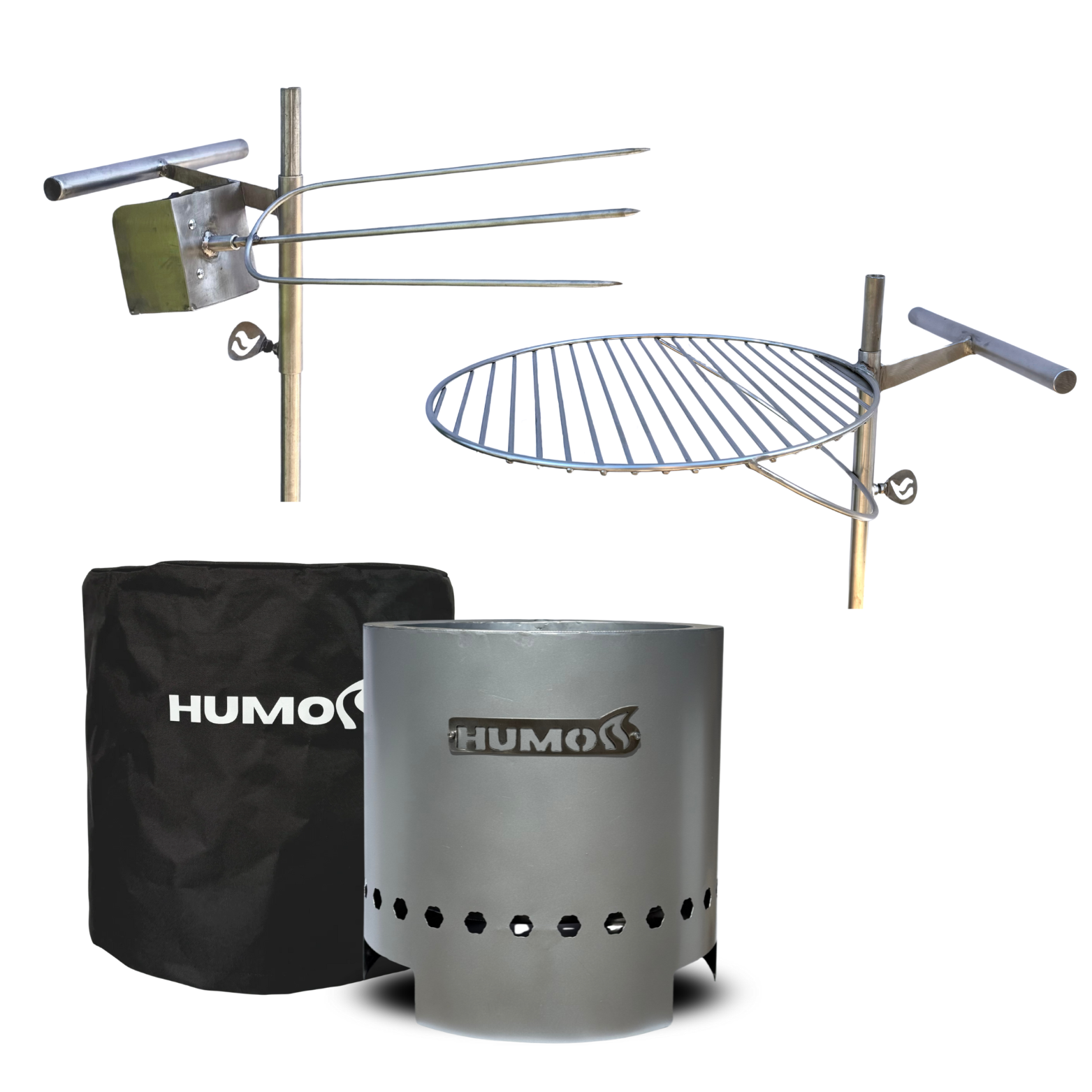 Brasero Grande + Spiedo + Parrilla