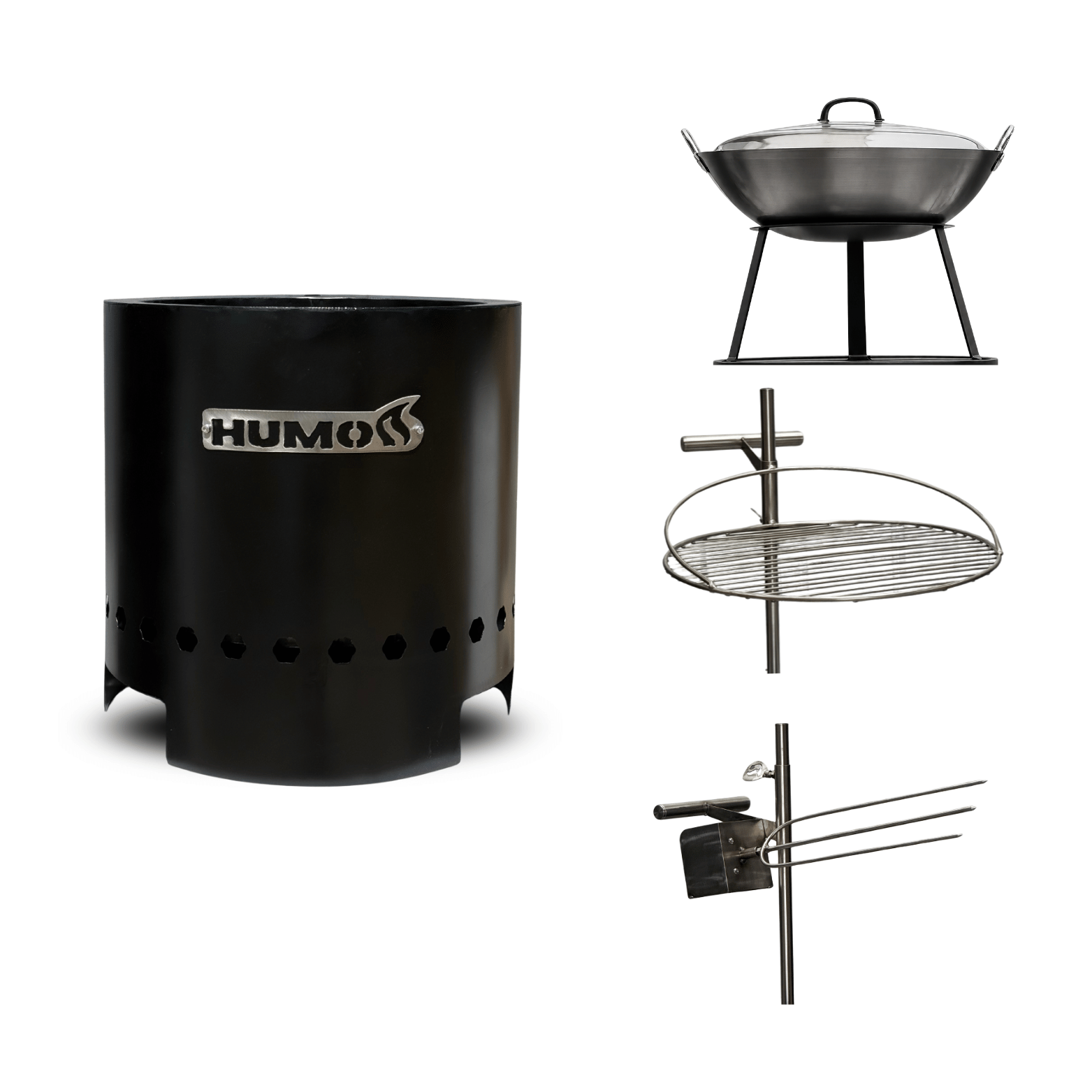 Pack Brasero x48 + Disco + Parrilla - Vista 2