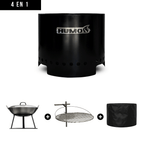Brasero x60 + Disco + Parrilla + Funda