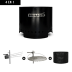 Brasero x60 + Spiedo + Parrilla + Funda