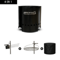 Brasero x48 + Spiedo + Parrilla + Funda