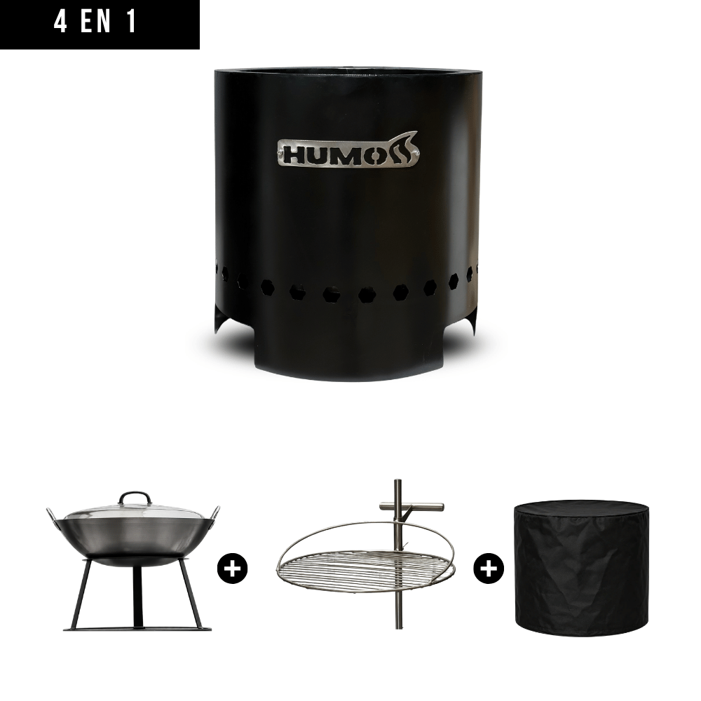 Brasero x48 + Disco + Parrilla + Funda