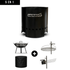 Brasero x48 + Disco + Spiedo + Parrilla + Funda