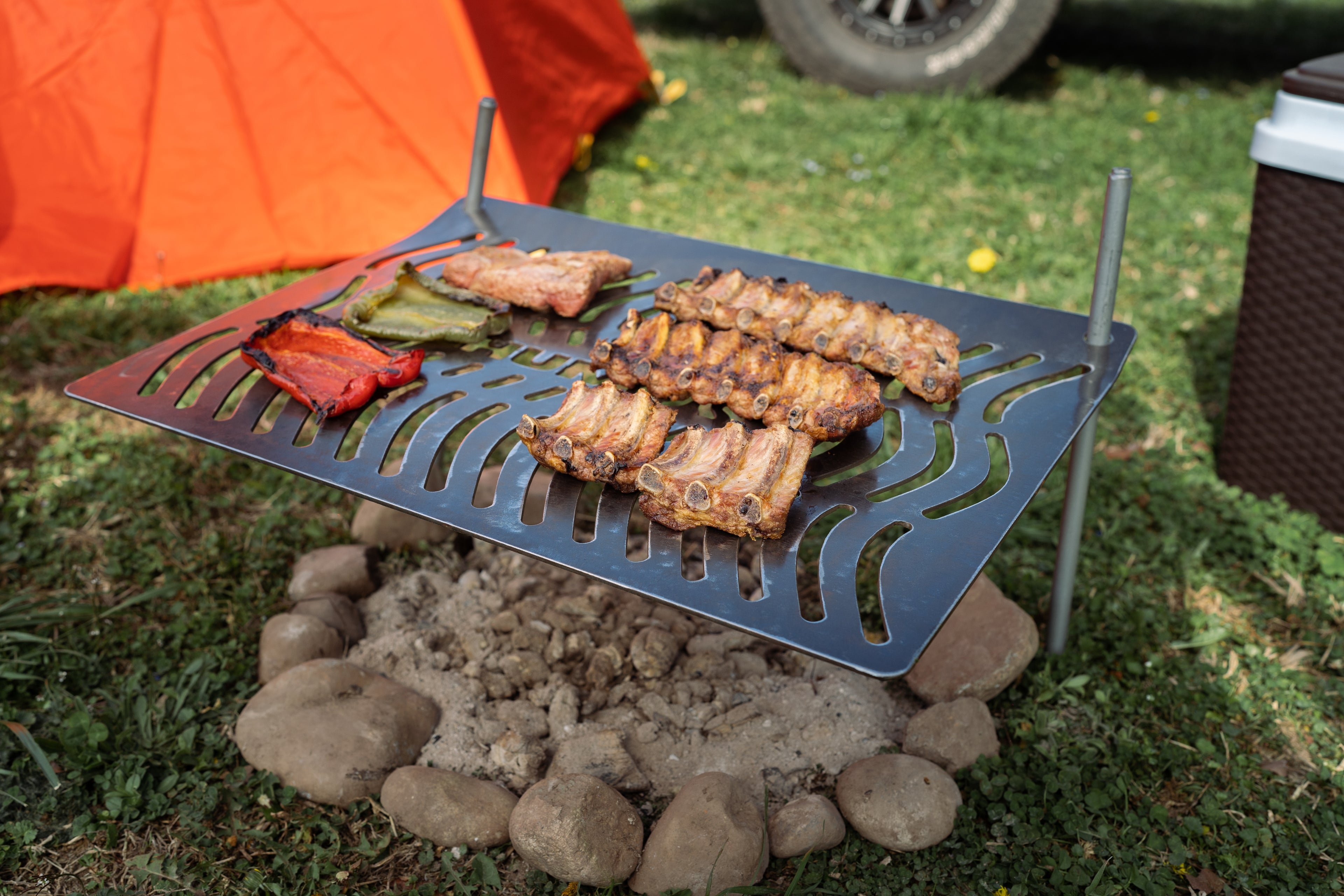 Parrilla Camping Grande