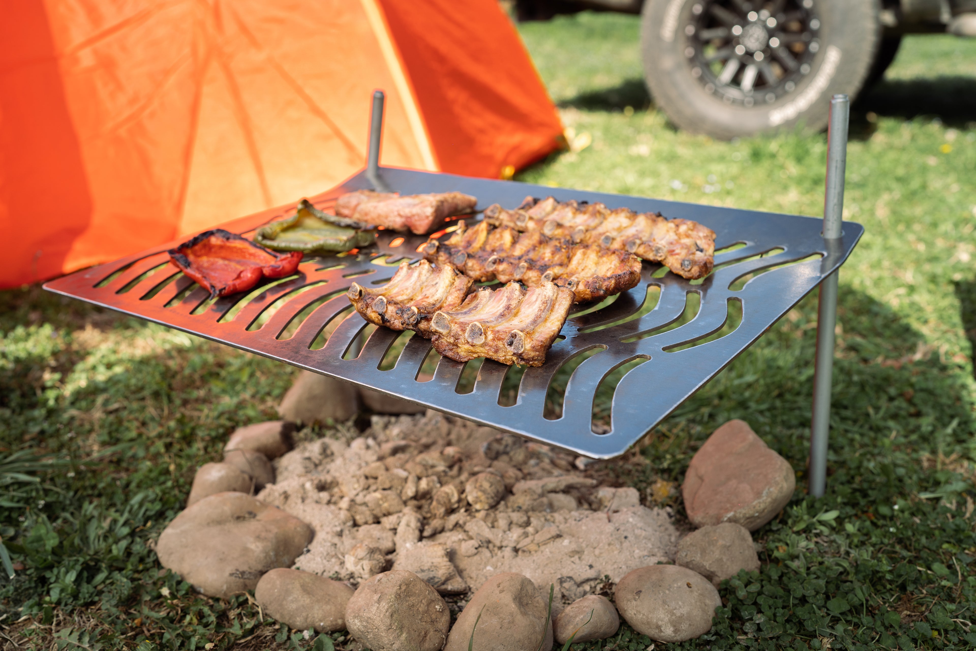 Parrilla Camping Grande