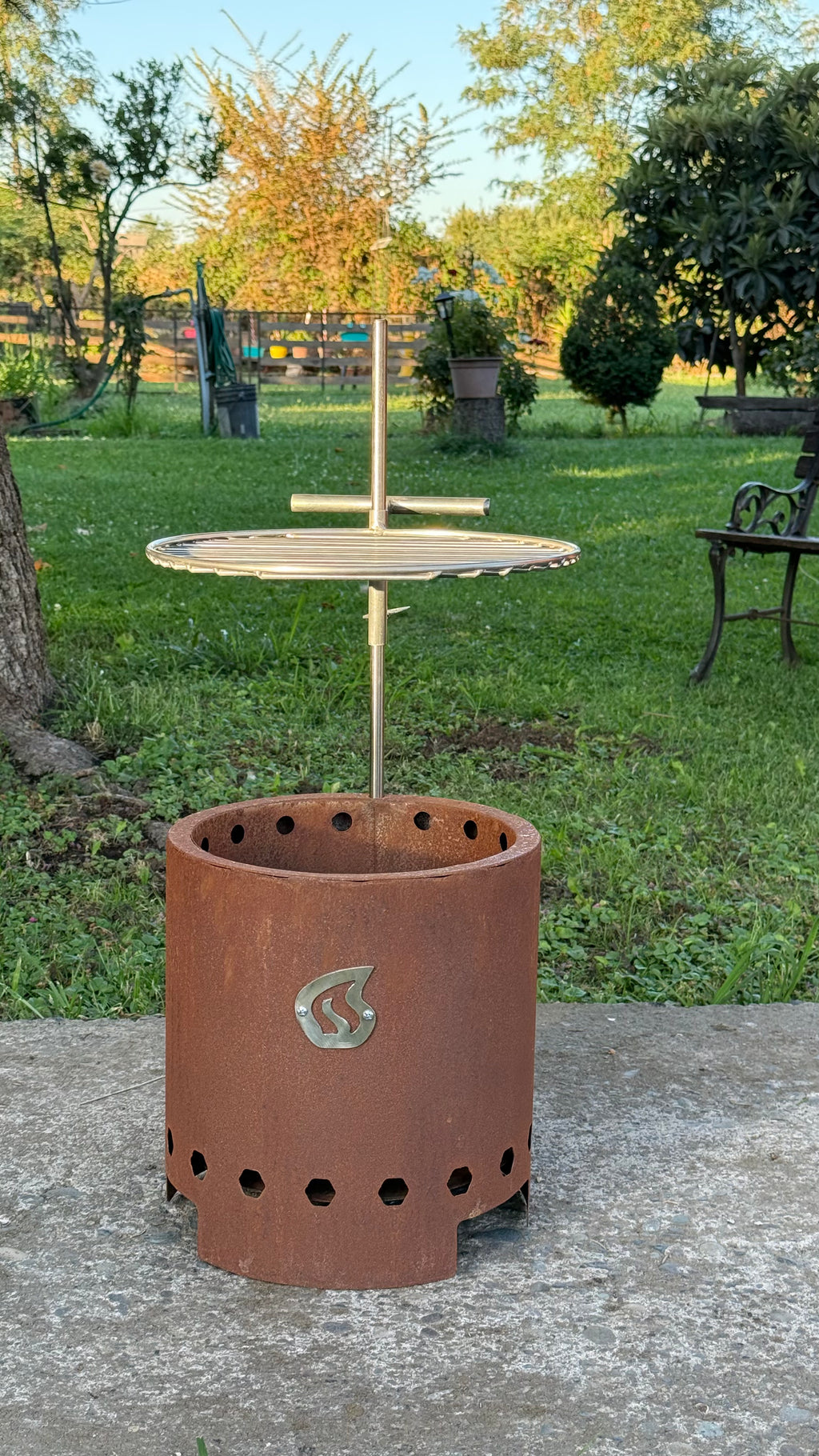 Brasero Mediano + Parrilla