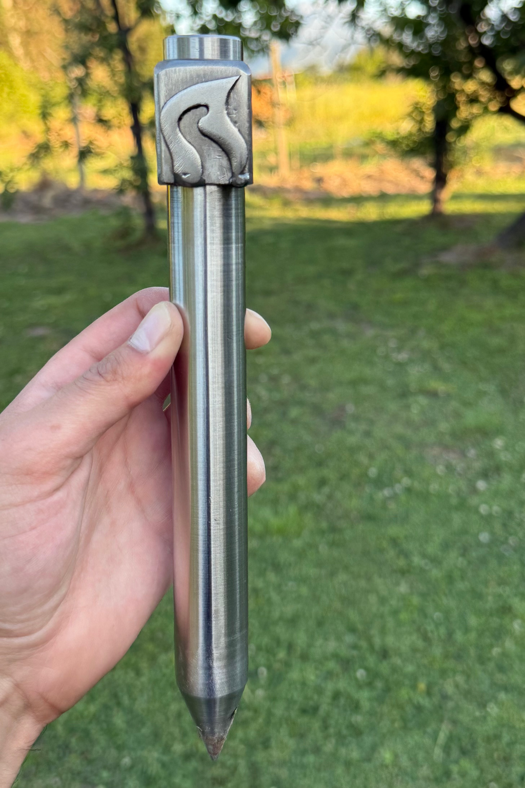 Anclaje de Suelo para Parrilla y Spiedo